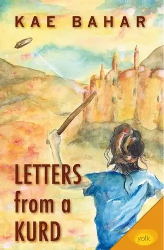 Book cover showing a girl in a blue shirt in Kurdistan